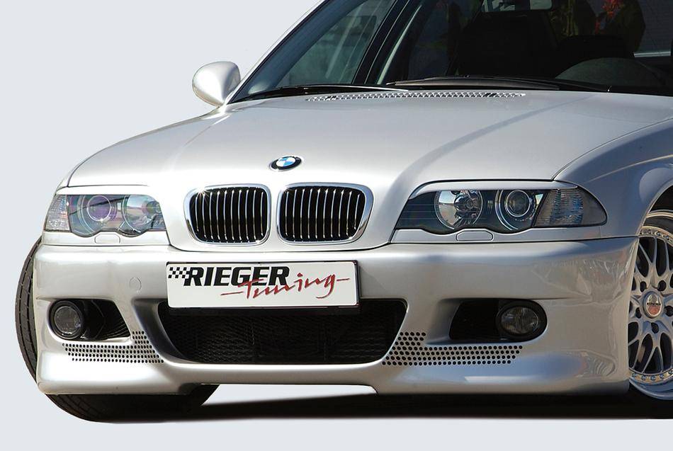 Paraurti Rieger M3 Look BMW E46 anche Diesel fino 2002 Coupe+Berlina