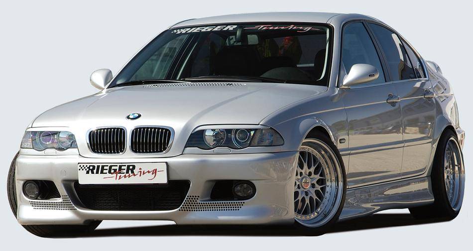 Paraurti Rieger M3 Look BMW E46 anche Diesel fino 2002 Coupe+Berlina