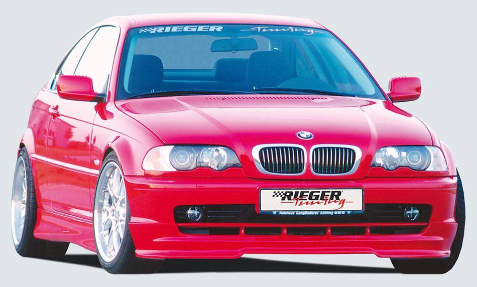 Sottoparaurti Rieger BMW E46 Coupe' con lama integrata no m Technik