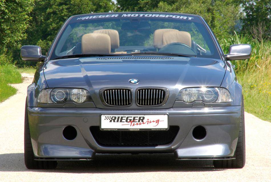 Paraurti Rieger BMW E46 Coupe/Cabrio CS-Look