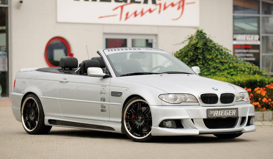 Paraurti Rieger BMW E46 Coupe/Cabrio E-92 Look