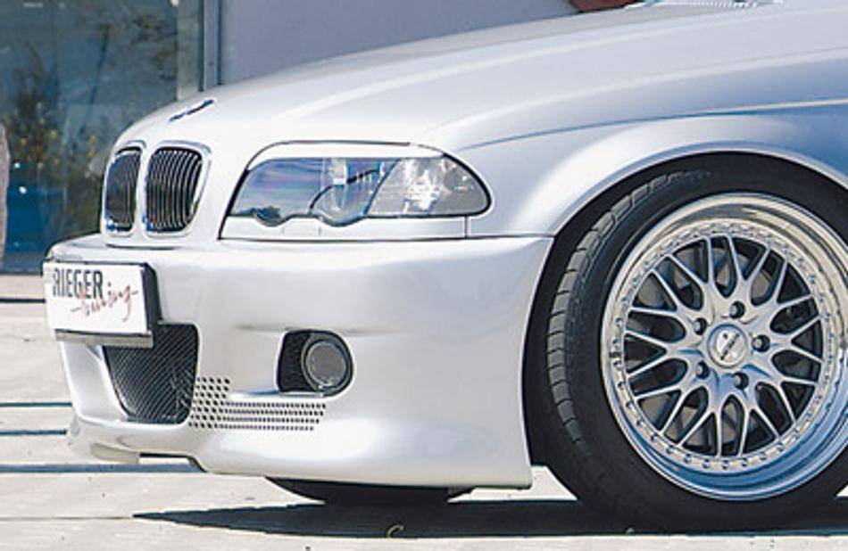 Paraurti Rieger M3 Look BMW E46 Berlina dal'02 con forellini Diesel
