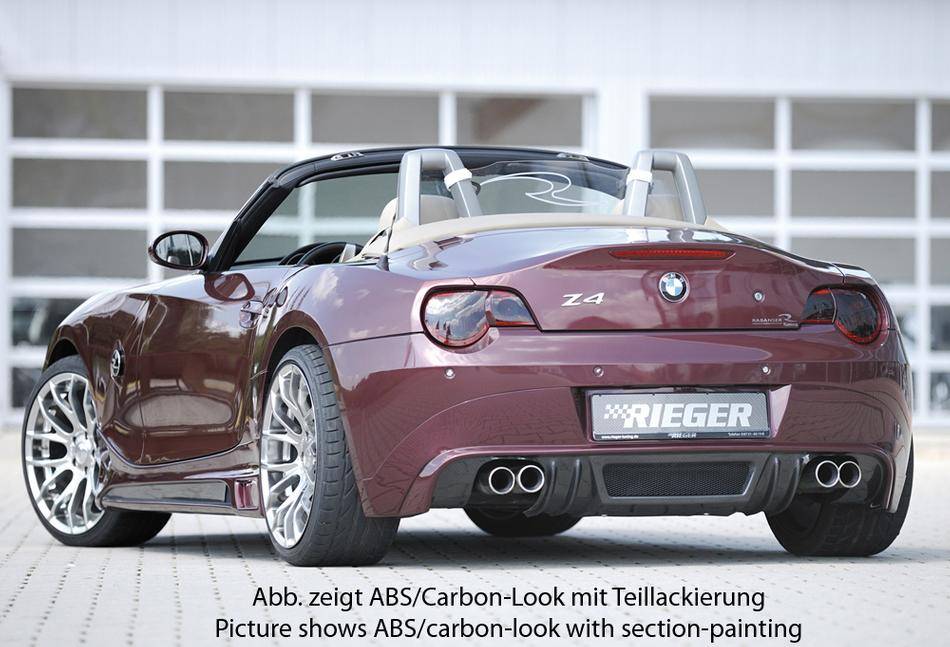 Sottoparaurti Rieger BMW Z4 fino'05  marm duplex 4X76 no M technik