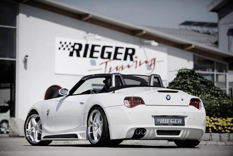 Sottoparaurti Rieger BMW Z4 dal 2005terminali SX 2X90 no M Technik