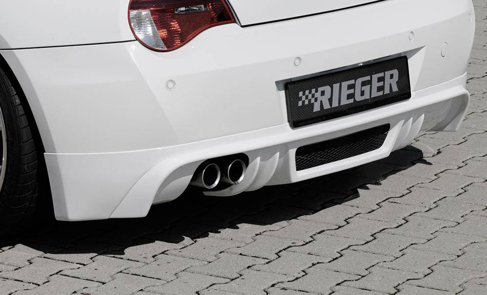 Sottoparaurti Rieger BMW Z4 dal 2005terminali SX 2X76 no M Technik