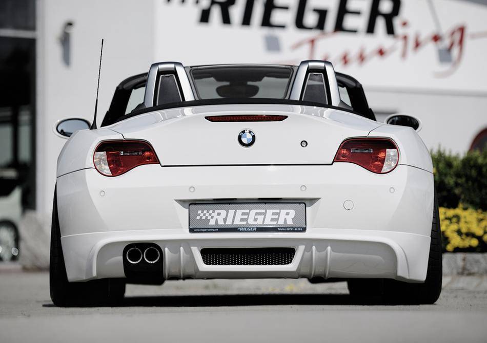 Sottoparaurti Rieger BMW Z4 dal 2005terminali SX 2X76 no M Technik