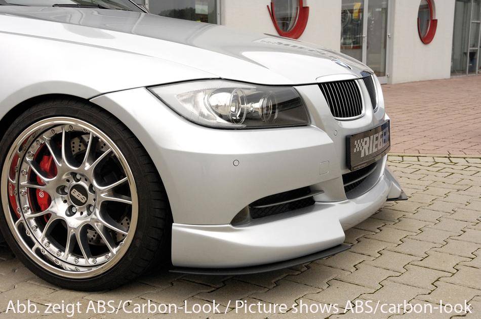 Lama ant BMW E90 per sottoparaurti Rieger 00053400 no carbonlook