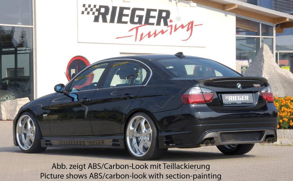 Sottoparaurti Rieger BMW E90/91 per marm duplex 4X80 no 335i