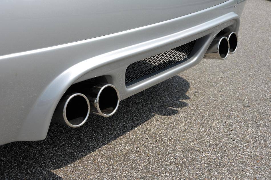 Sottoparaurti Rieger BMW E90/91 terminali duplex 335i Look no M-Tech