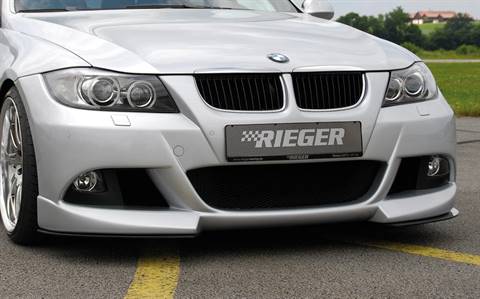 Paraurti Rieger BMW E90/91 fino 08/2008 con PDC + lavafari