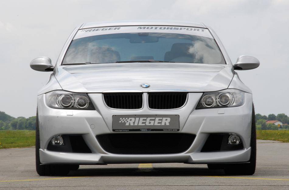 Paraurti Rieger BMW E90/91 fino 08/2008 con PDC + lavafari