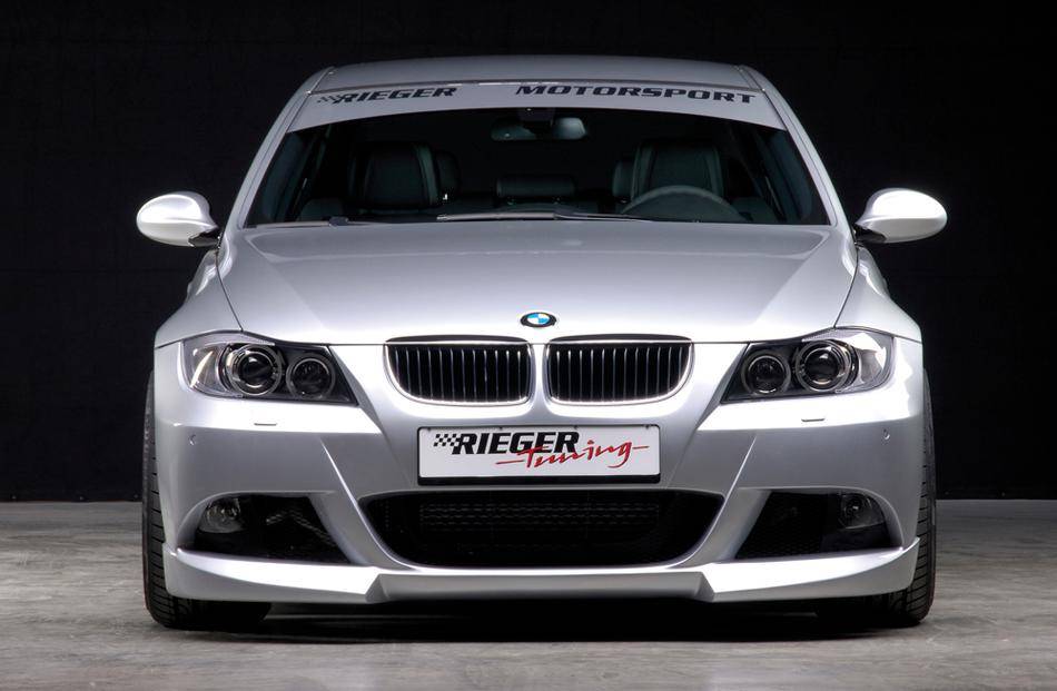 Paraurti Rieger BMW E90/91 fino 08/2008 con PDC + lavafari