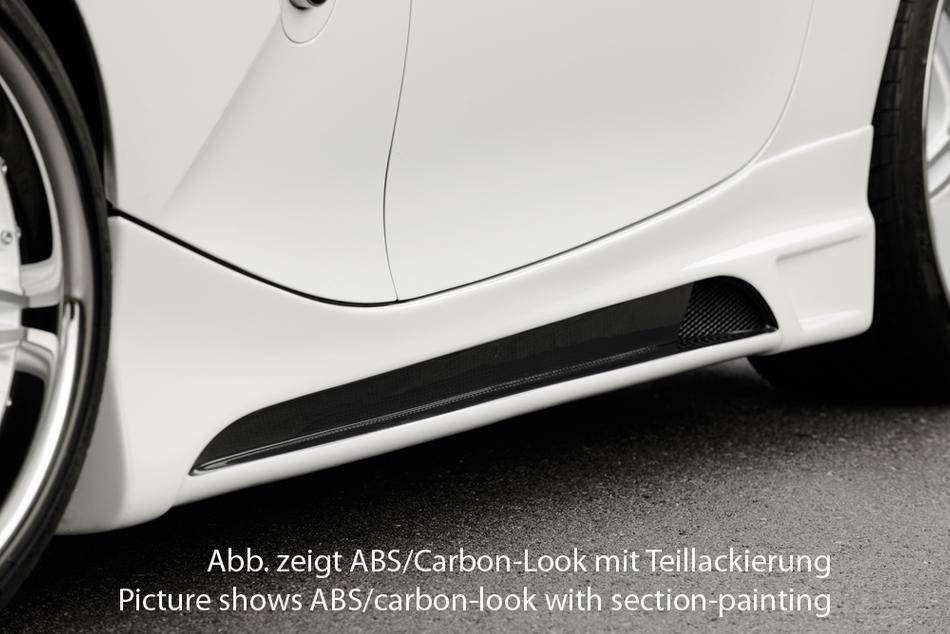 Sottoporta SX Rieger BMW Z4 E85 carbonlook