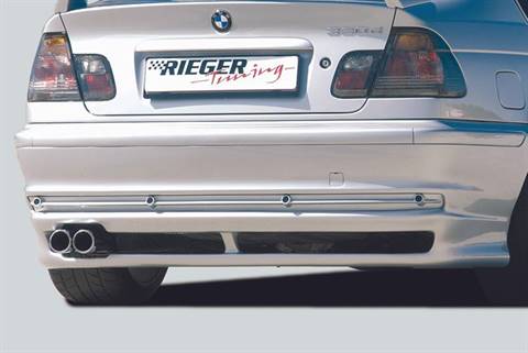 Sottoparaurti post Rieger BMW E46 Berlina fino 2002 no M-Technik