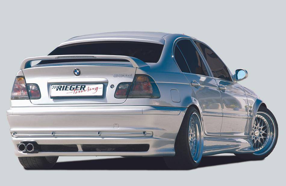 Sottoparaurti post Rieger BMW E46 Berlina fino 2002 no M-Technik