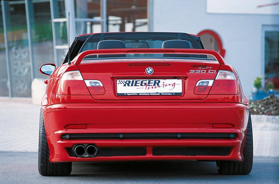 Sottoparaurti post Rieger BMW E46 Coupe' fino '02 no M3 e M-Technik