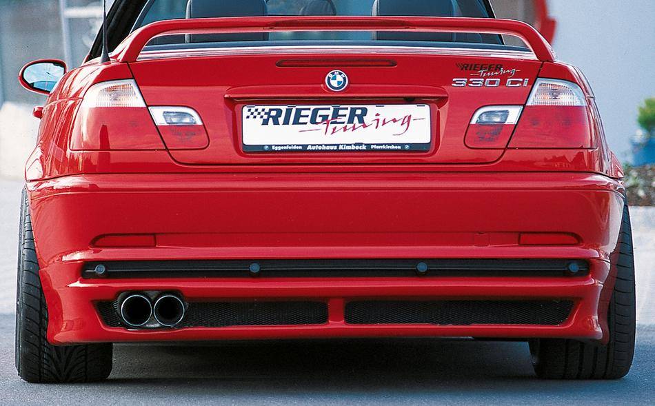 Sottoparaurti post Rieger BMW E46 Coupe' fino '02 no M3 e M-Technik