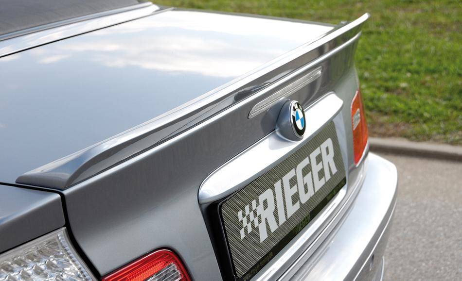 Spoiler basso baule Rieger BMW E46 Coupe'
