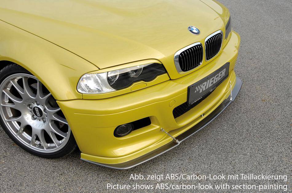 BMW M3 E46 sottoparaurti Rieger solo M3 escluso CSL