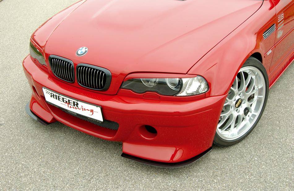 BMW M3 E46 paraurti Rieger CS-Look decadono fendinebbia solo M3