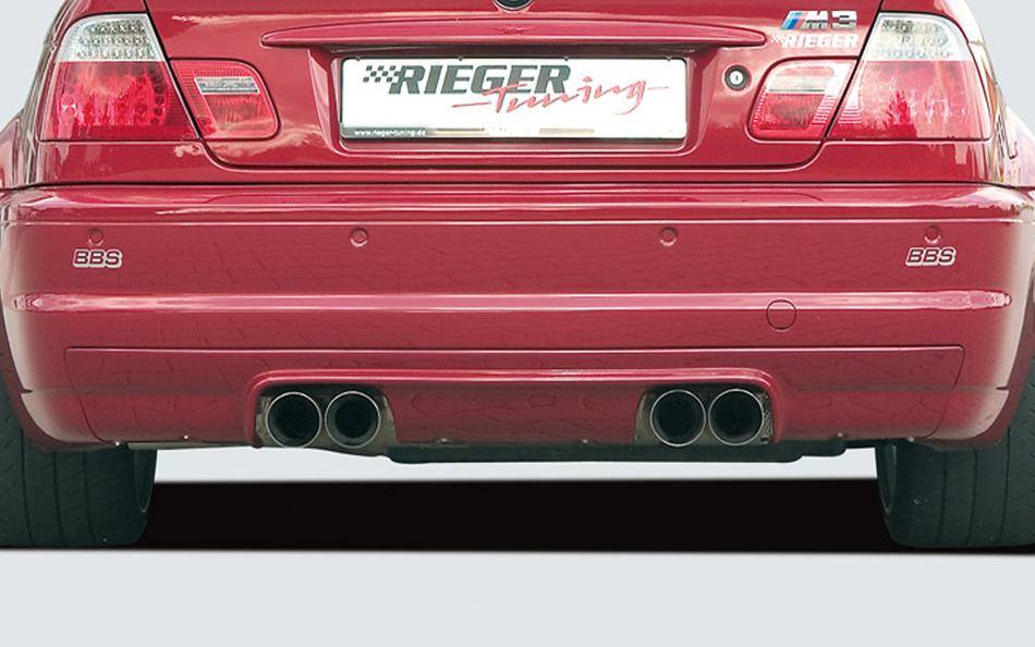 BMW M3 E46 inserto paraurti post Rieger