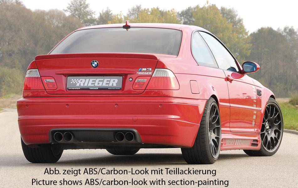 BMW M3 E46 sottoparaurti post Rieger