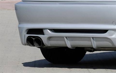 Inserto post BMW E46 per paraurti Rieger 50248-50252 term.doppio SX