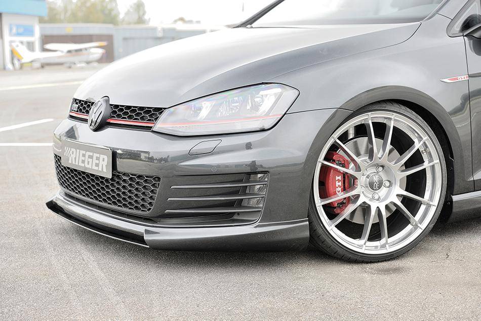 Lama DTM Golf VII GTI/GTD per sottoparaurti ant Rieger