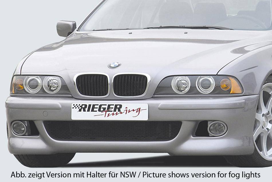 Paraurti Rieger M5 Look BMW E39 con lavafari senza fendi