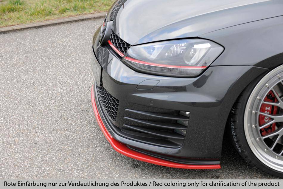 Lama anteriore per paraurti originale Golf 7 GTI/GTD Rieger fino-16
