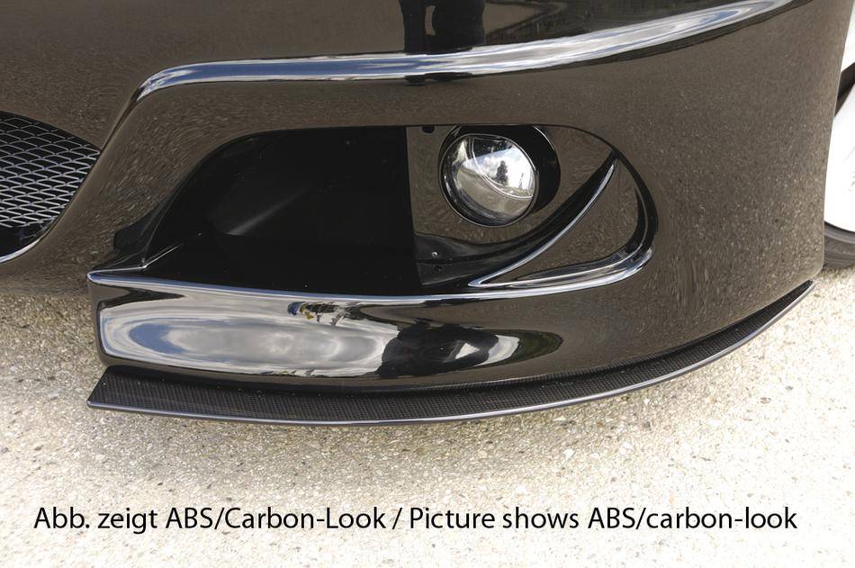 Lama ant 2 pezzi Rieger BMW E60/61 per paraurti Rieger 53611/612/616