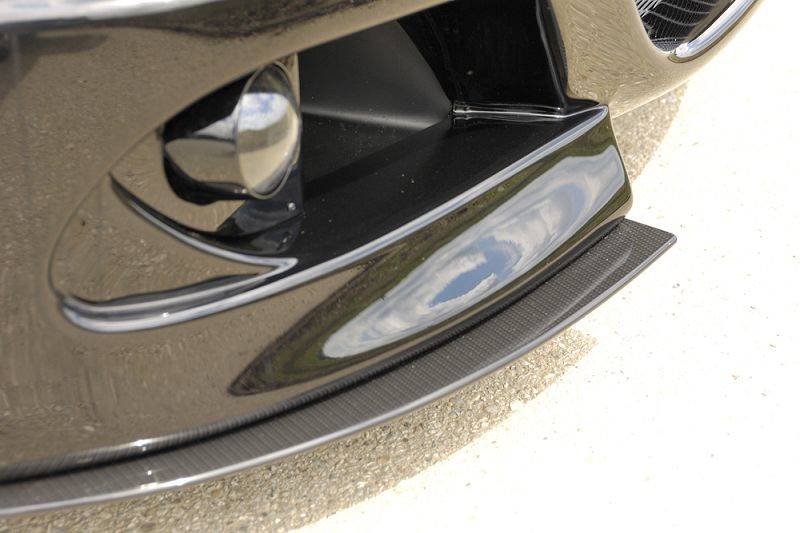 Lama ant 2 p.zzi BMW E60/61 carbonlook per paraurti Rieger 53611/12