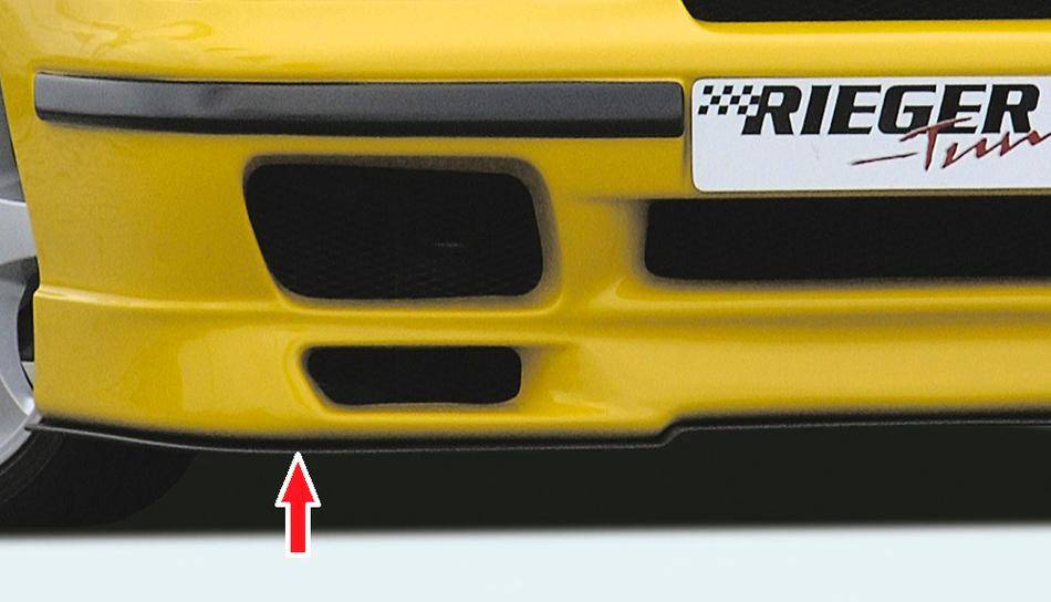 Lama ant DTM sagomata Calibra per paraurti Rieger 00046020