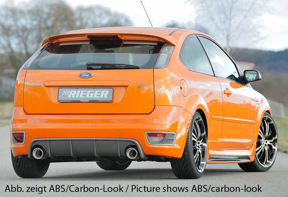 Diffusore Rieger Focus 2 solo ST 3/5porte-'08 marm.DX/SX orig.nero
