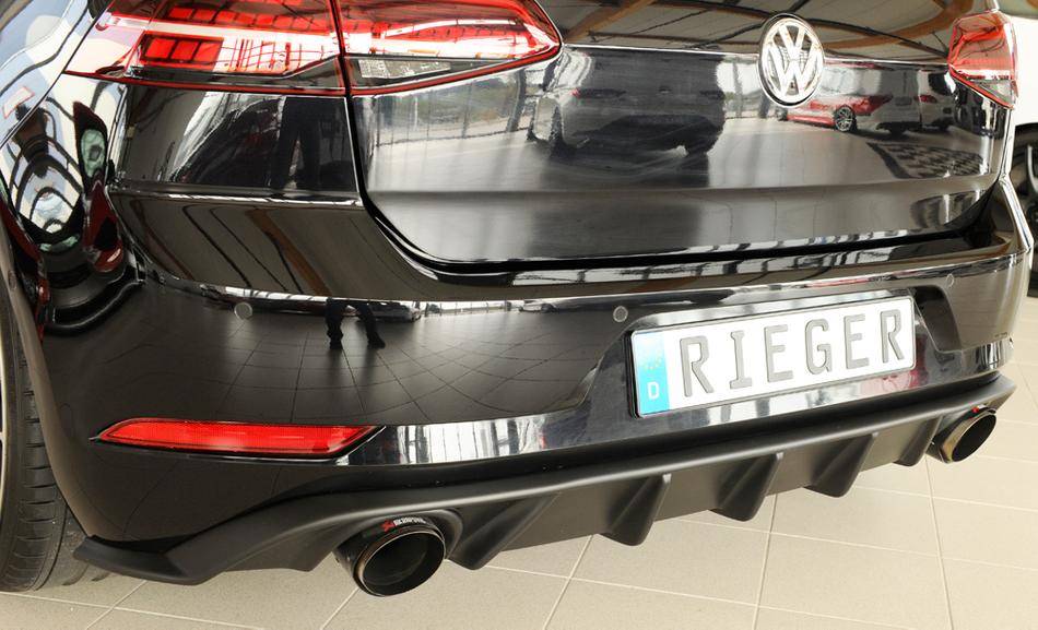 Diffusore Rieger Golf 7,5 GTI dal 02.2017 per termin.sing.orig,SX/DX