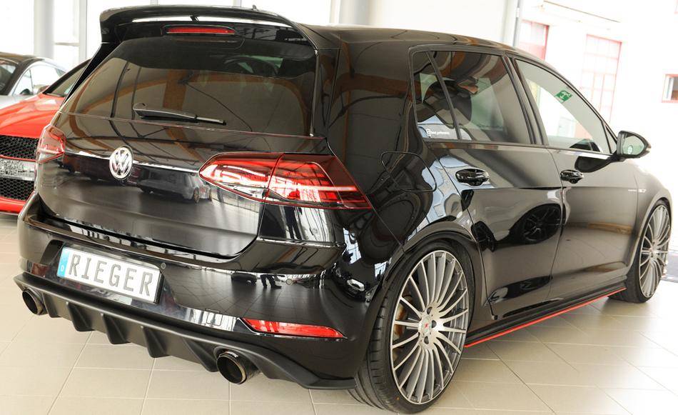 Diffusore Rieger Golf 7,5 GTI dal 02.2017 per termin.sing.orig,SX/DX