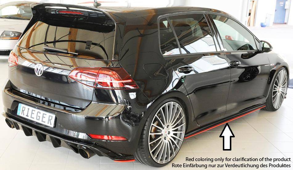 Lama sottoporta Sx Rieger Golf 7 GTI/GTD/GTE per sottoporta.original