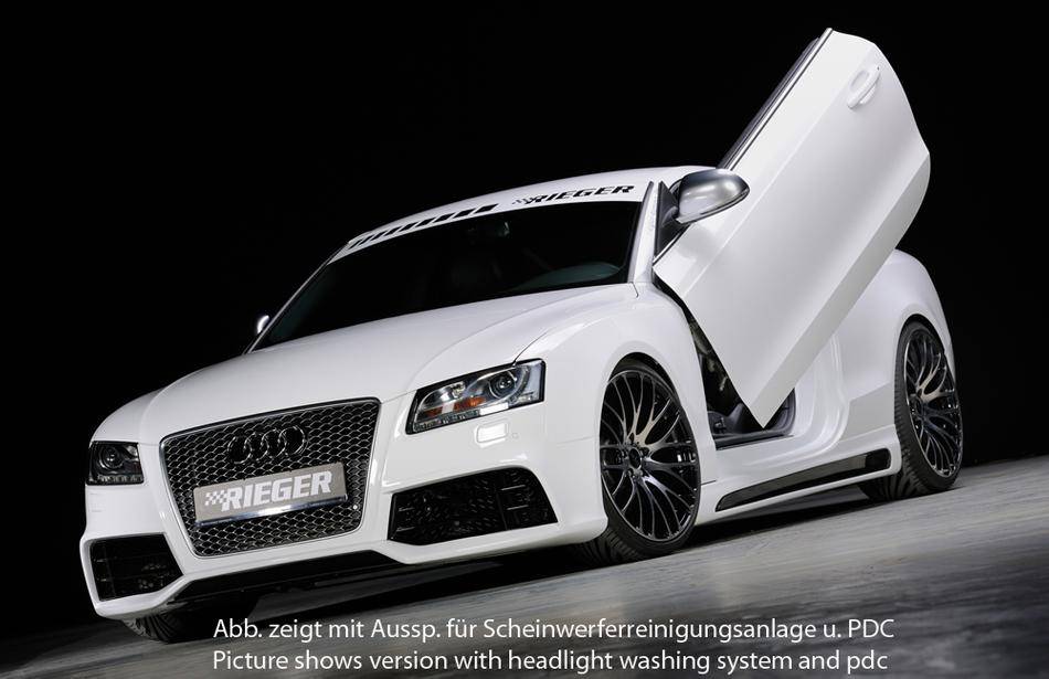 Paraurti Rieger A5/S5 RS-Look senza PDC e lavaf.fino 2011 all Modell