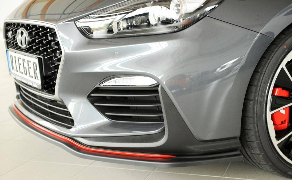 Lama ant Rieger Hyundai i30 dal'17 per paraurti orig. N+N-performanc