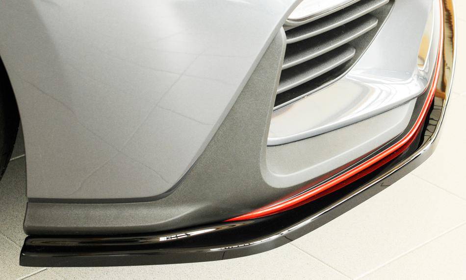 Lama ant Rieger Hyundai i30 dal'17 nero per paraurti orig. N+N-perf.