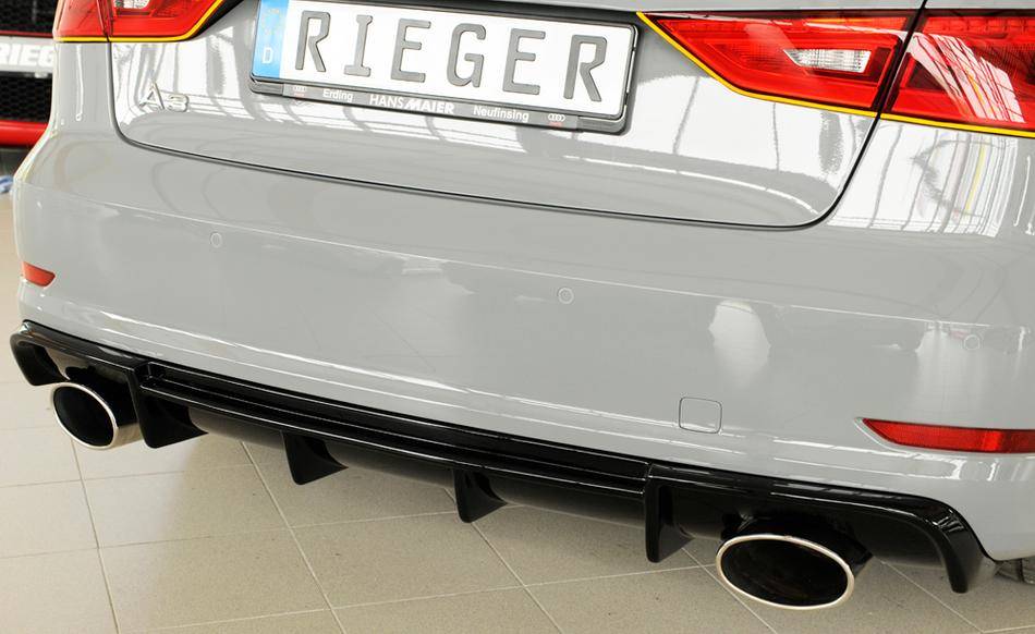 Diffusore Rieger A3 8V S-Line Cabrio/berlina duplex 152x95nero lucid