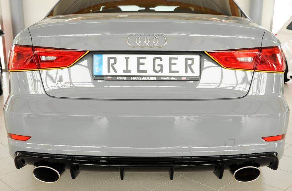 Diffusore Rieger A3 8V S-Line Cabrio/berlina duplex 152x95nero lucid