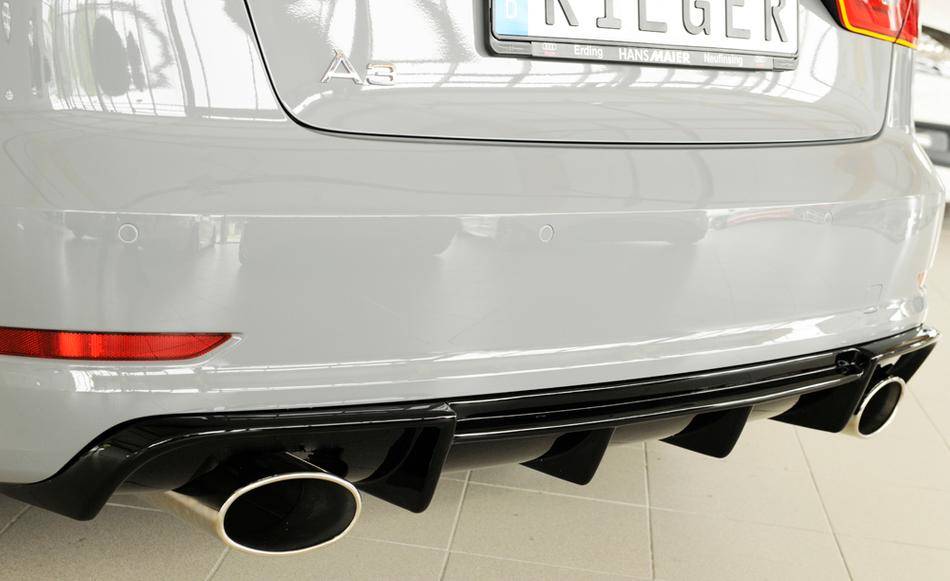 Diffusore Rieger A3 8V S-Line Cabrio/berlina duplex 152x95nero lucid