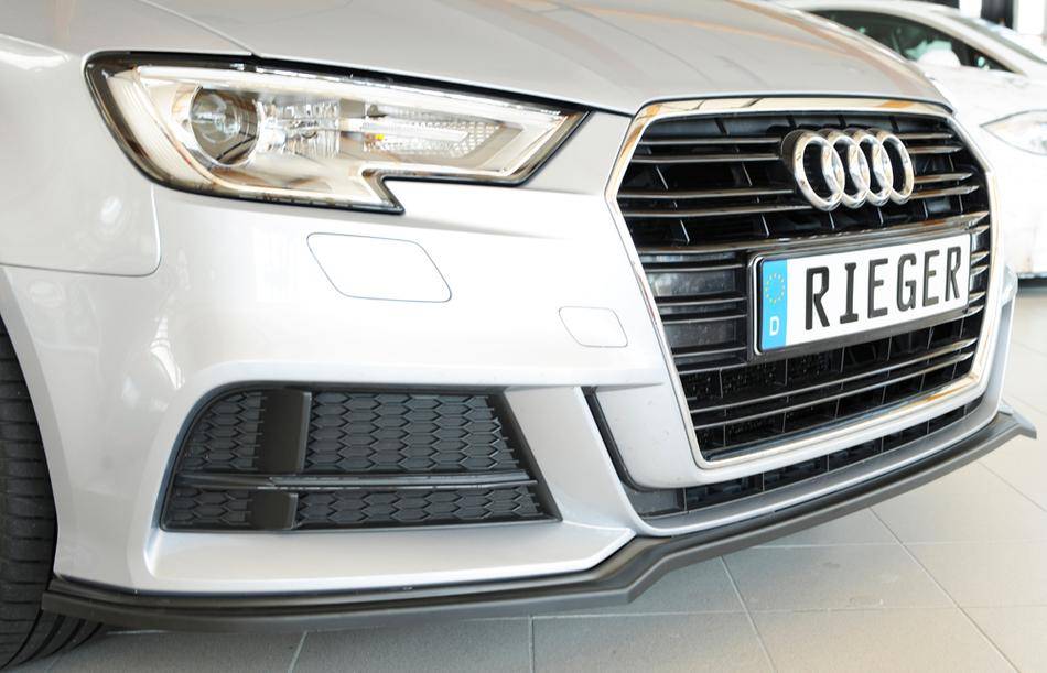 Lama sottoparaurti Rieger A3 8V dal'09.16 S-line+S3 3porte+Sporback