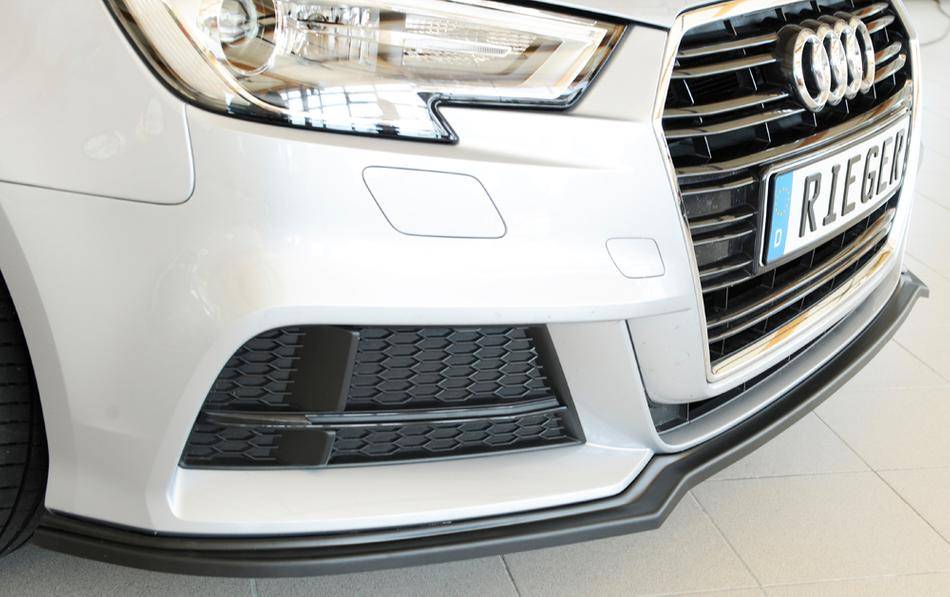 Lama sottoparaurti Rieger A3 8V dal'09.16 S-line+S3 3porte+Sporback