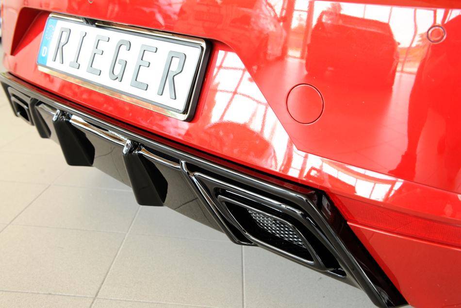 Diffusore post Rieger Ibiza KJ anche FR dal 01.2017 nero lucido