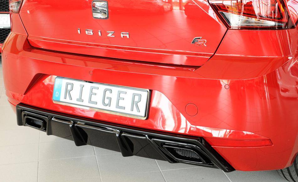 Diffusore post Rieger Ibiza KJ anche FR dal 01.2017 nero lucido