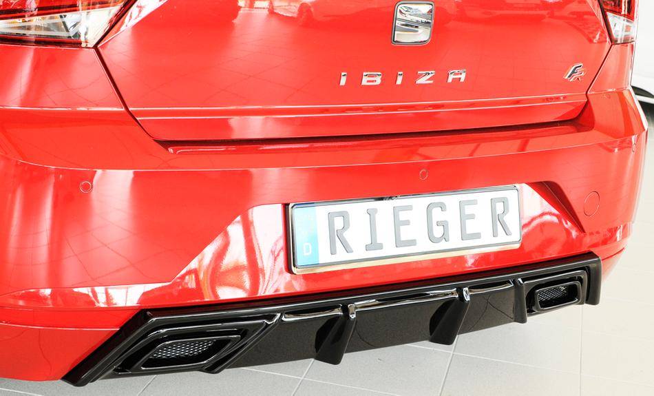 Diffusore post Rieger Ibiza KJ anche FR dal 01.2017 nero lucido
