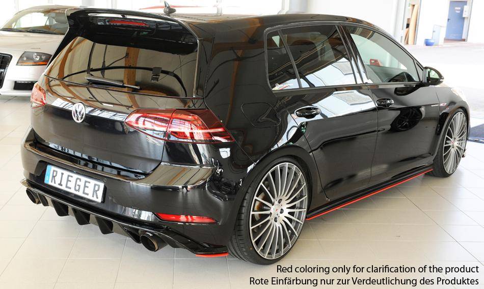 Angolare destro Rieger Golf 7 GTI dal 02.17 per diffusore Rieger