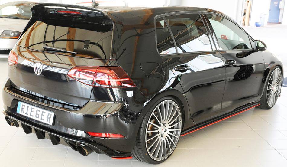 Angolare destro Rieger Golf 7 GTI dal 02.17 per diffusore Rieger